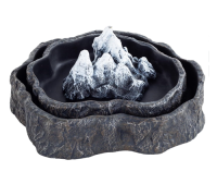 렙티주 스노우 피크 화산 먹이 및 물그릇