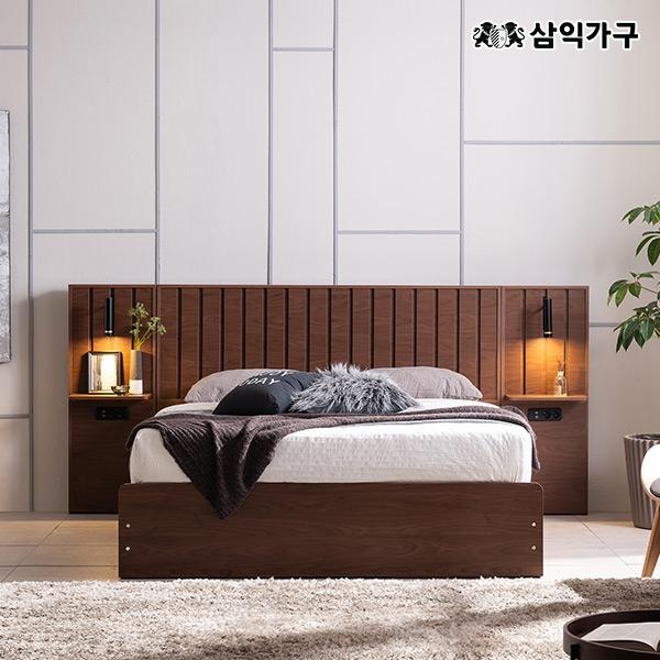 ★[방수커버/10%쿠폰]★레온 프리미엄 빅수납 호텔 침대(SS/Q/K/LK)
