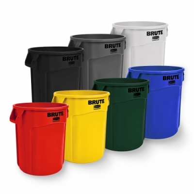 [러버메이드] 브루트 벤티드형 원형 컨테이너 (166L/44G) [FG264360]