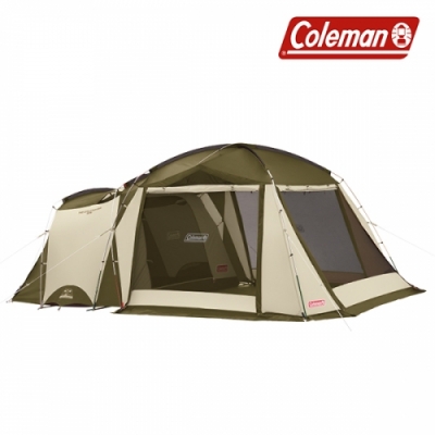 [콜맨][Coleman] 터프 스크린 2룸 하우스 텐트 (올리브/샌드) [2000033800]