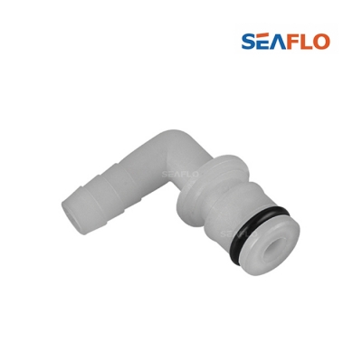 [씨플로] 피팅 5/8inch(15.8mm) QA x 3/8inch(9.5mm) 바브 [35시리즈 다이어프램 펌프용] [35F03]