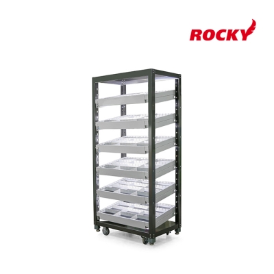 [록키] LED 부품보관 랙 RSR-LPSR