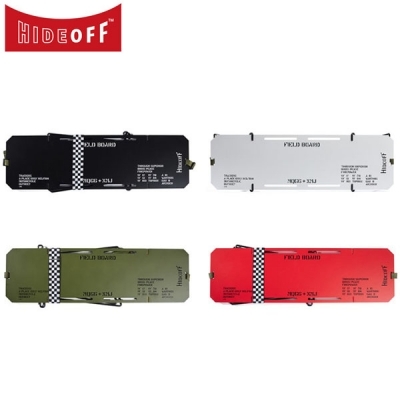 [하이드오프][HIDEOFF] 1P PLAYER TABLE 밀리터리 보드테이블 1인용 캠핑테이블