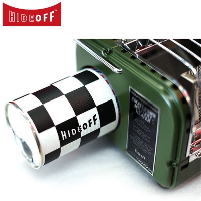 [하이드오프][HIDEOFF] 부탄가스 커버 하프 커버 타포린 벨크로