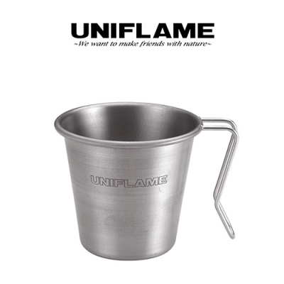 [유니프레임] 스태킹 머그 티타늄 350ml [UF-666104] 머그컵 캠핑컵