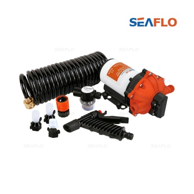 [씨플로] 51시리즈 세차 펌프 키트 (7.5m 코일 호스 포함) [SFWP1-052-070-51A]