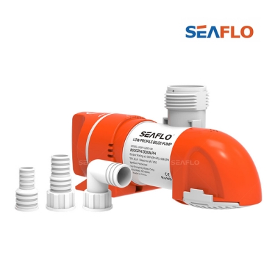 [씨플로] 시간 감지 자동 저상 빌지펌프 14B 시리즈 1100gph 12v [SFBP1-G1100-14B] 씨플로펌프