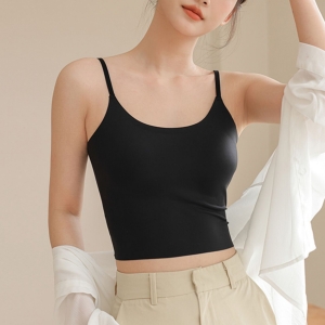 [여성 브라탑 나시] 심리스 캡내장 끈나시 EW6038 | 편안한 데일리 이너웨어 런닝