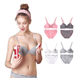 [주니어 브라팬티세트] 8종 모음전 2단계/3단계 | 편안한 성장기 속옷 세트