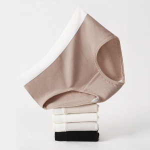 골지 소프트 면 팬티세트 (5종) MD030-1 │ 부드럽고 편한 데일리 언더웨어