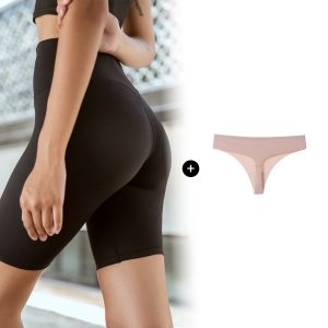 윙크핑크 5부 레깅스 PT079 + 티팬티 (MD028-1) 기획상품 (색상 및 사이즈 선택 가능)