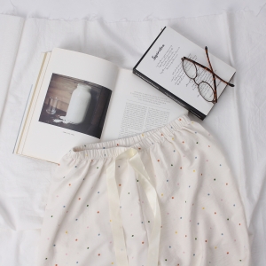 9부 밴딩 코지 룸 파자마 잠옷바지 EW0062 │ 7가지 패턴 홈웨어 팬츠