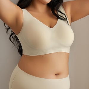 A컵부터 F컵까지 심리스 브라팬티세트 N9032 │ 노와이어 편안한 착용감