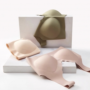 빅사이즈 노와이어 심리스 브라 N9045 │ 가벼운 일체형패드 런닝 브라탑