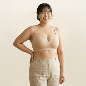 빅사이즈 고민 해결 들뜸 없이 감싸주는 인생 보정 브라 N9051