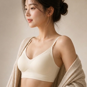 등파임 원피스 백리스 브라  심리스 노와이어 누디 하객룩 웨딩 속옷 N9057
