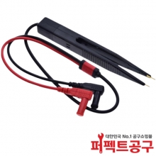 SMD 핀셋 프로브 테스터기 리드선 칩 저항