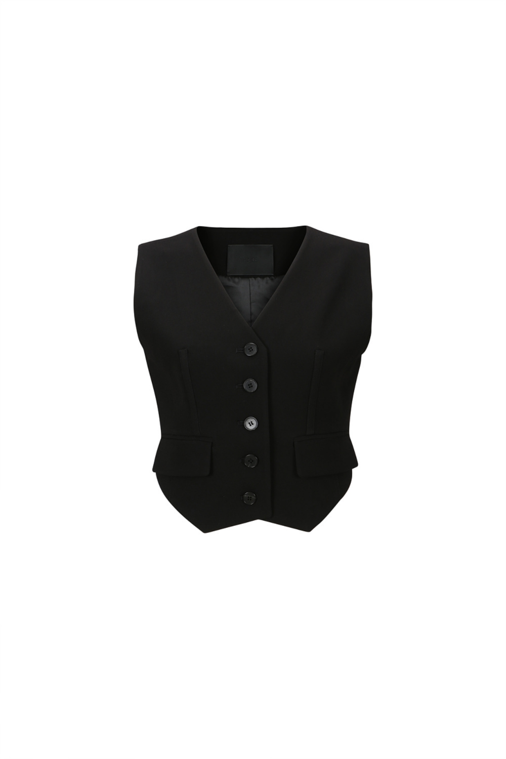 SINGLE-BREASTED WAISTCOAT (S23VT204BK)