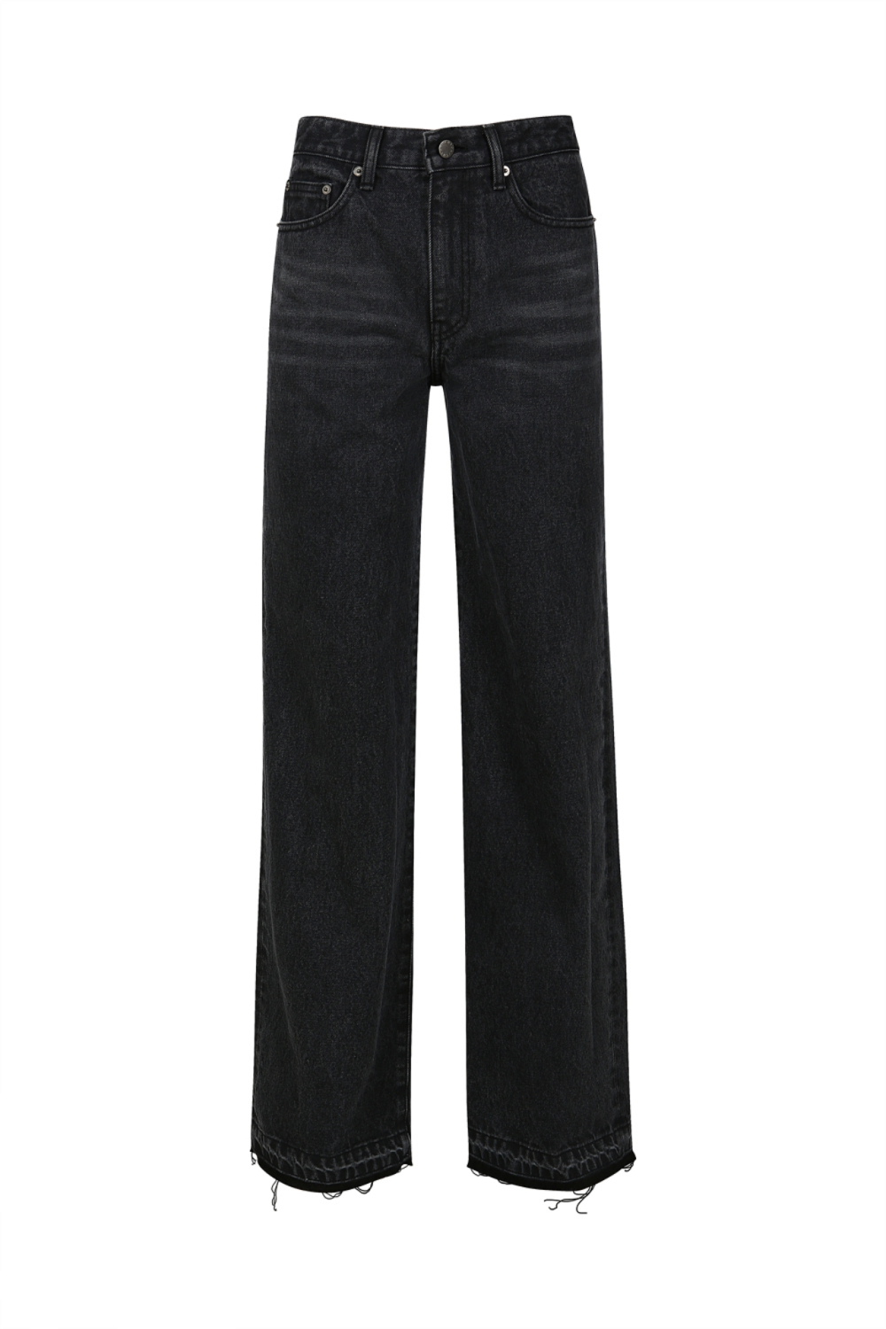 RAW HEM STRAIGHT-LEG JEANS (R23DB103SL)