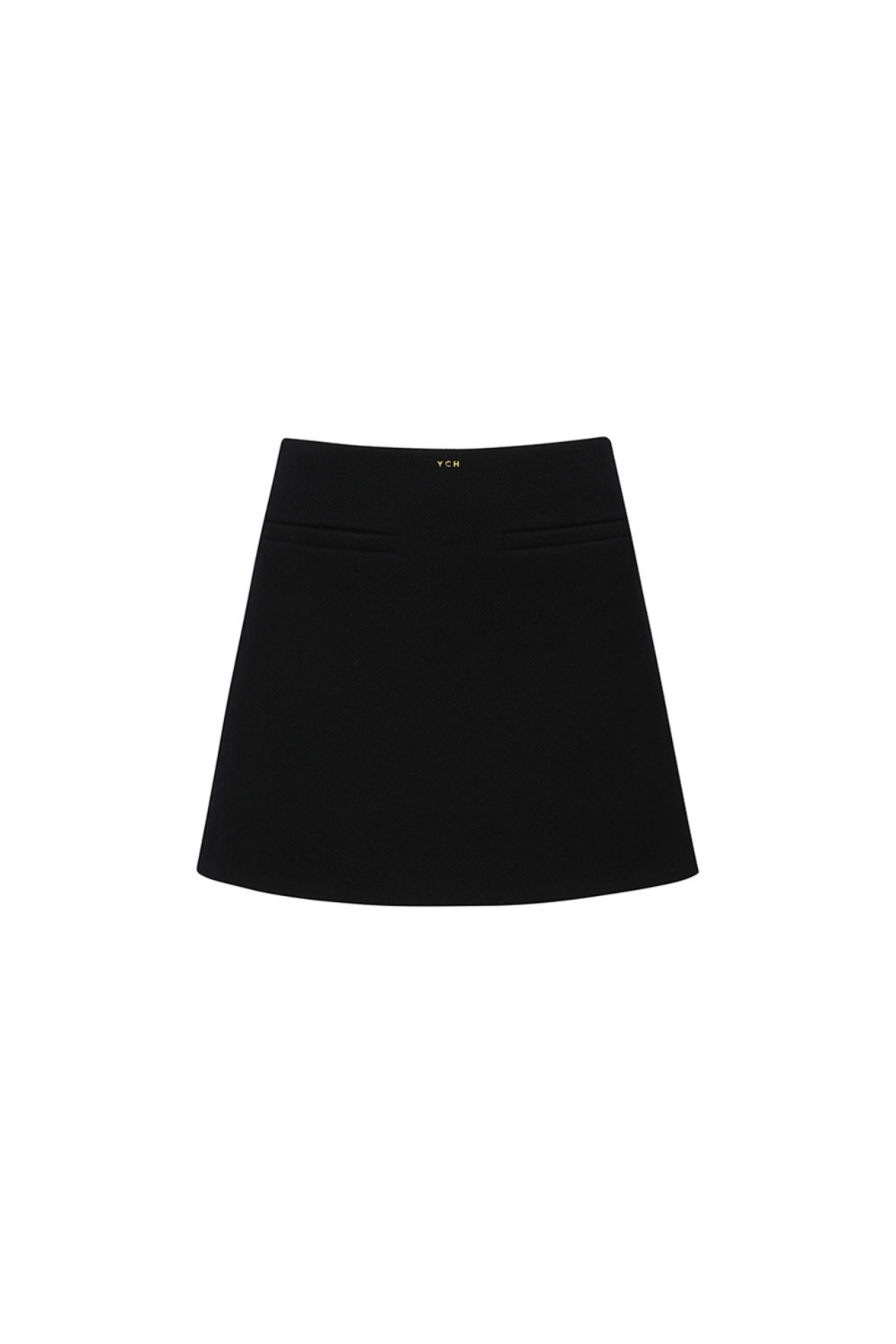 WOOL-BLEND MINI SKIRT(W23SK505DN)