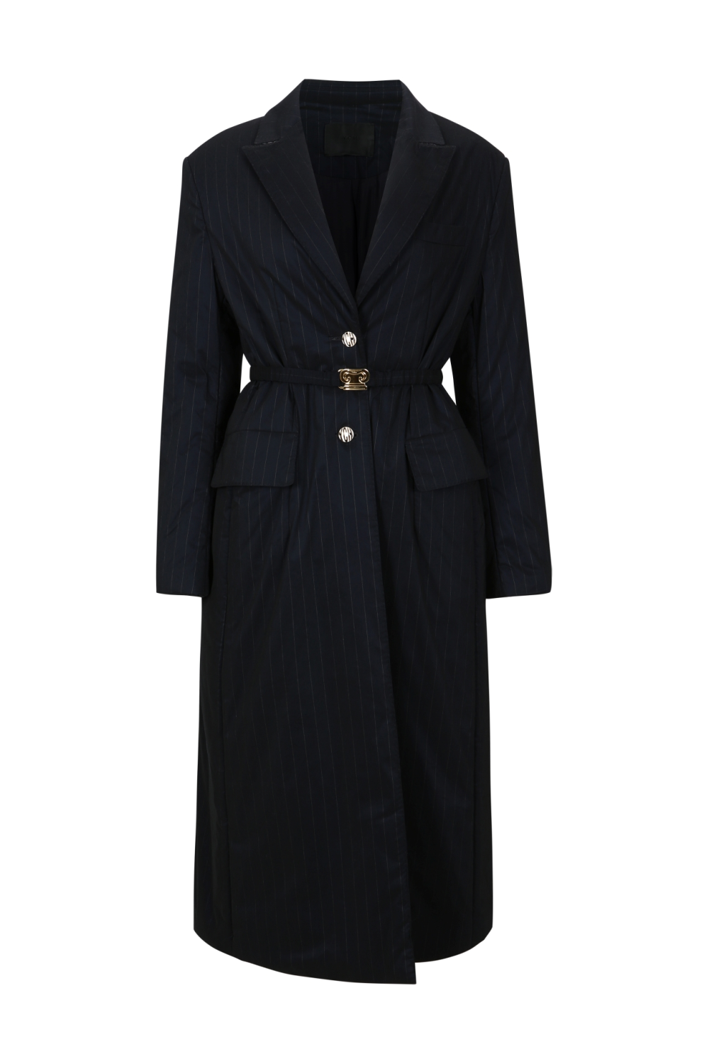 BELTED PUFFER COAT(W23OT016NV)