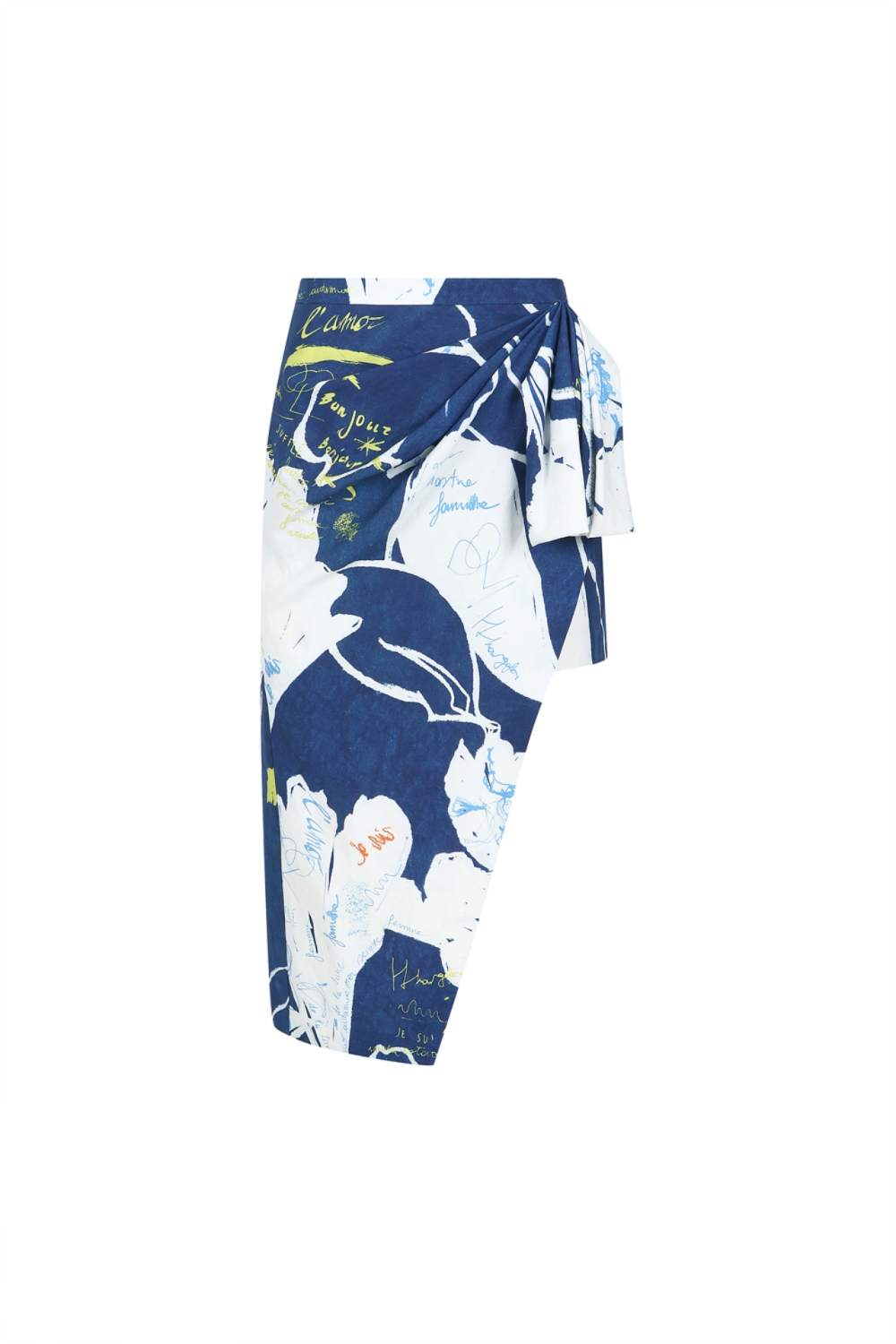 ASYMMETRIC SKIRT (S22SK300BL)