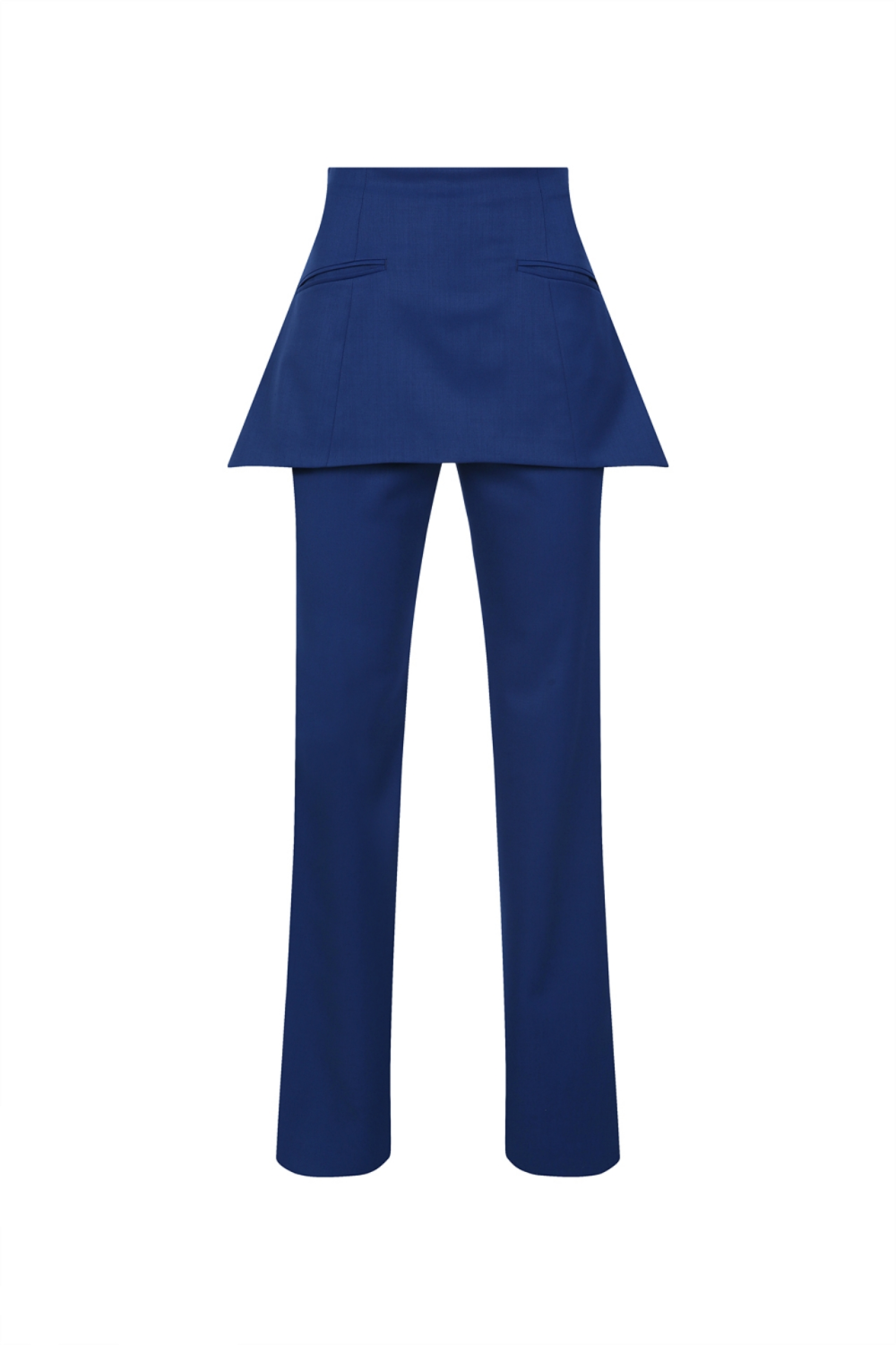 SKIRT LAYERED PANTS (S22PT108BL)