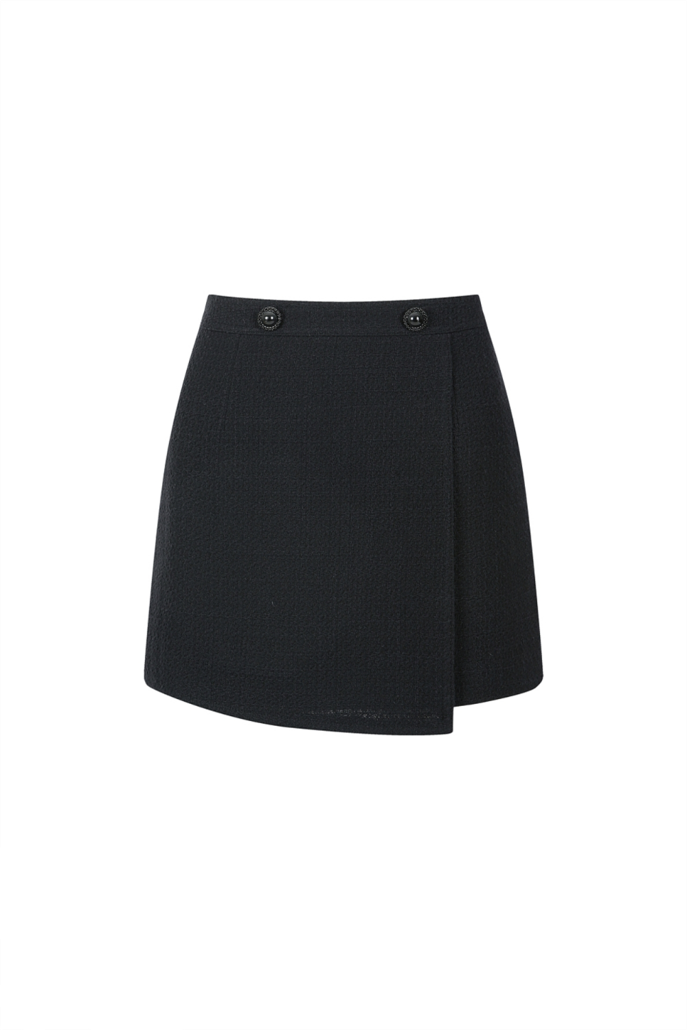 OVER LAYERED SKIRT (RT22SK004BK)