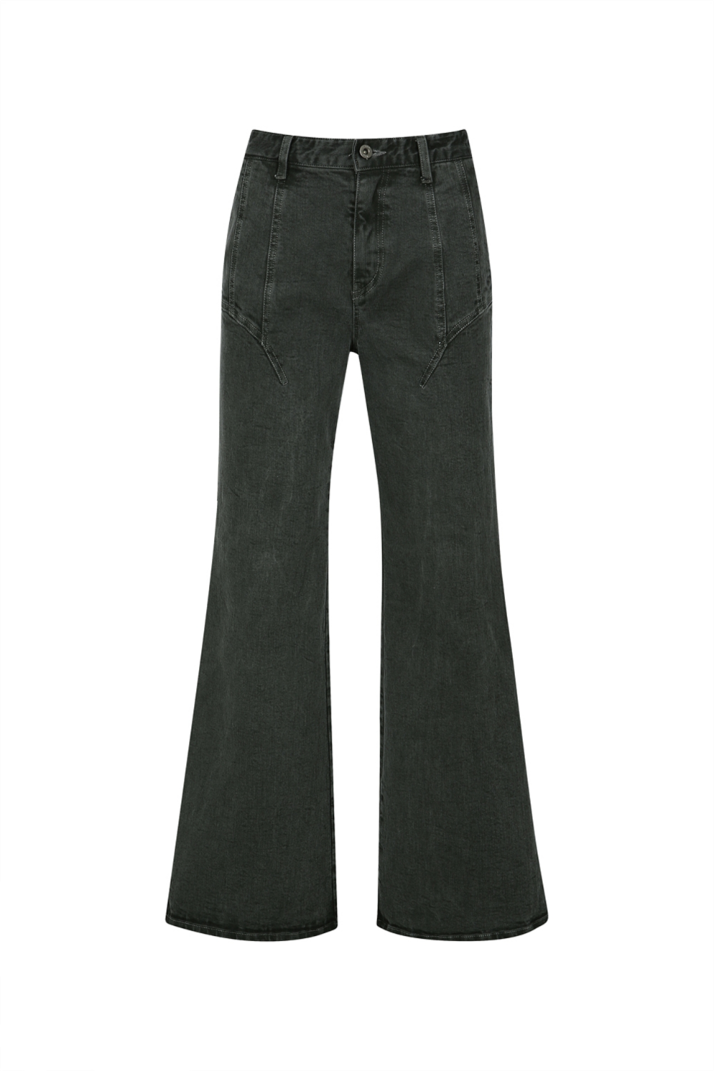 WIDE-LEG JEANS (F22DB105GY)