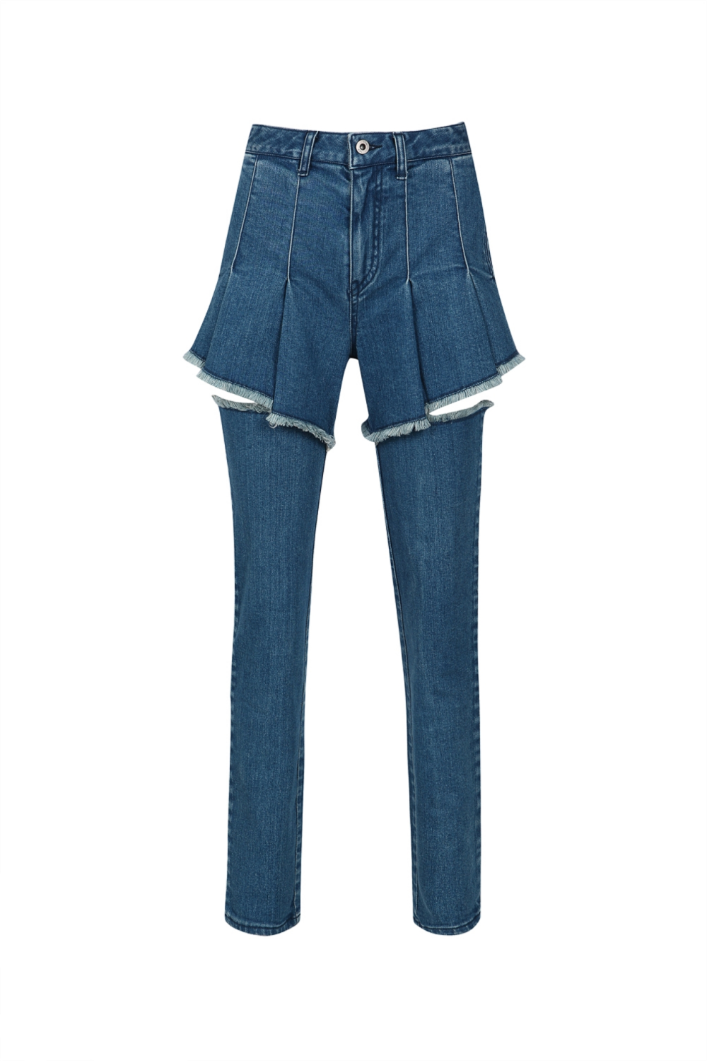 CUT OUT JEANS (F22DB104BL)