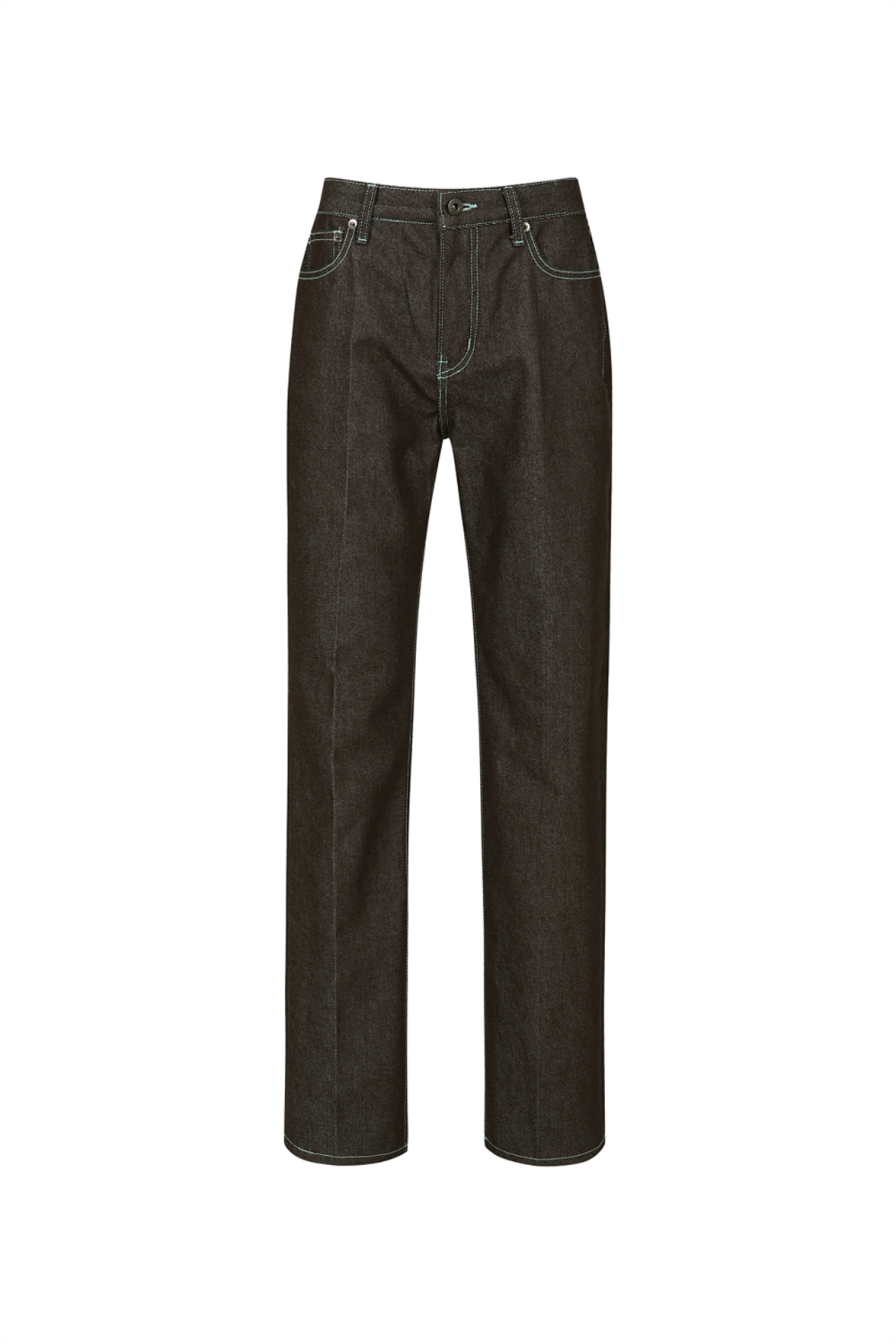 HIGH-RISE STRAIGHT-LEG JEANS (F22DB101BR)