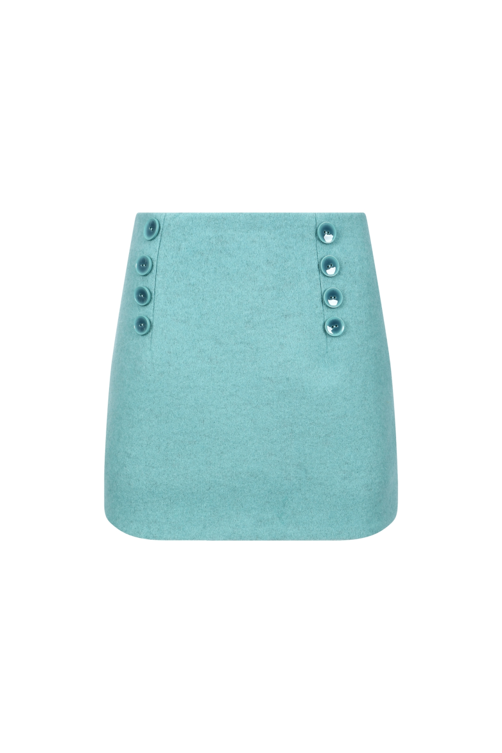 BUTTONED MINI SKIRT (F22SK303SB)