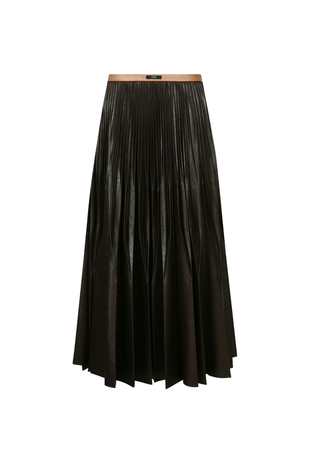 PLEATED MIDI SKIRT (F22SK102WN)