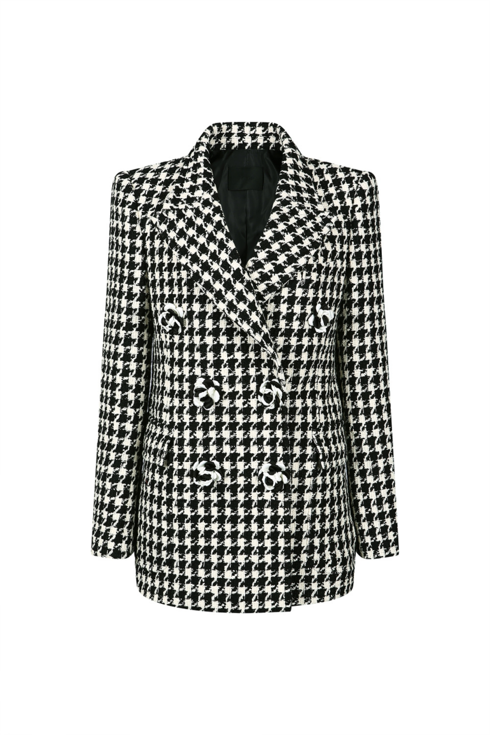 DOUBLE-BREASTED WOOL-BLEND JACKET (F22SU210BW)