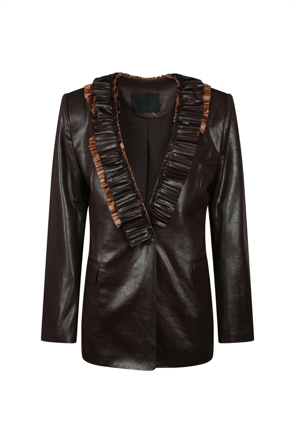 PLEATED LAPEL JACKET (F22SU209WN)