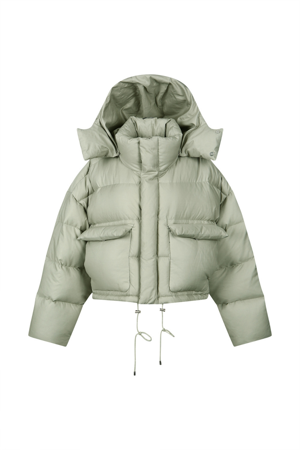 QUILTED DOWN CROPPED JACKET (F22OT200KK)