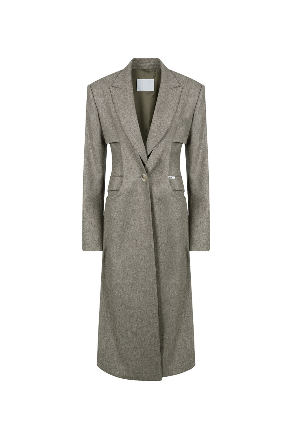 VEST LAYERED COAT (F22OT102MG)