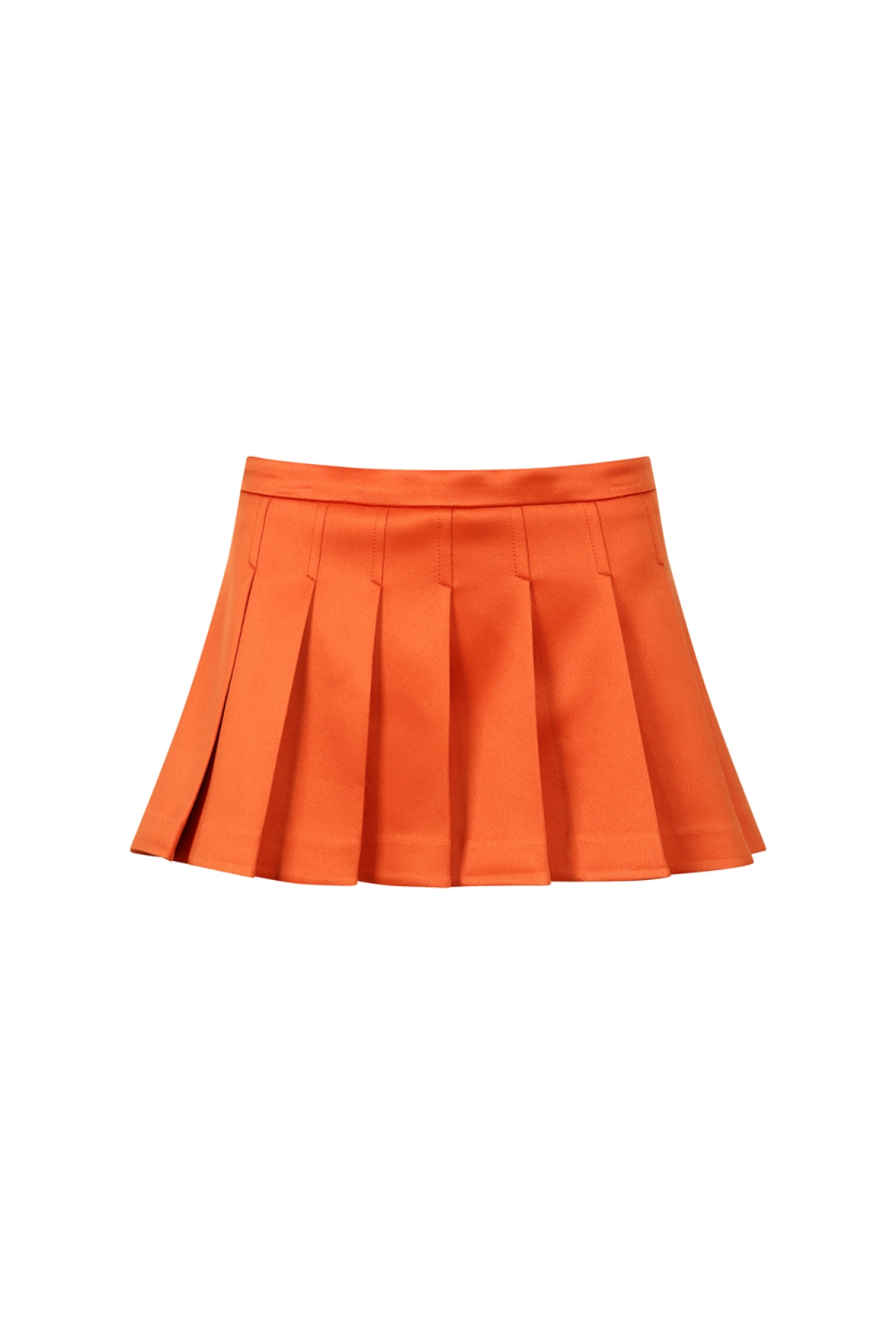 PLEATED MINI SKIRT (W22SK302OR)