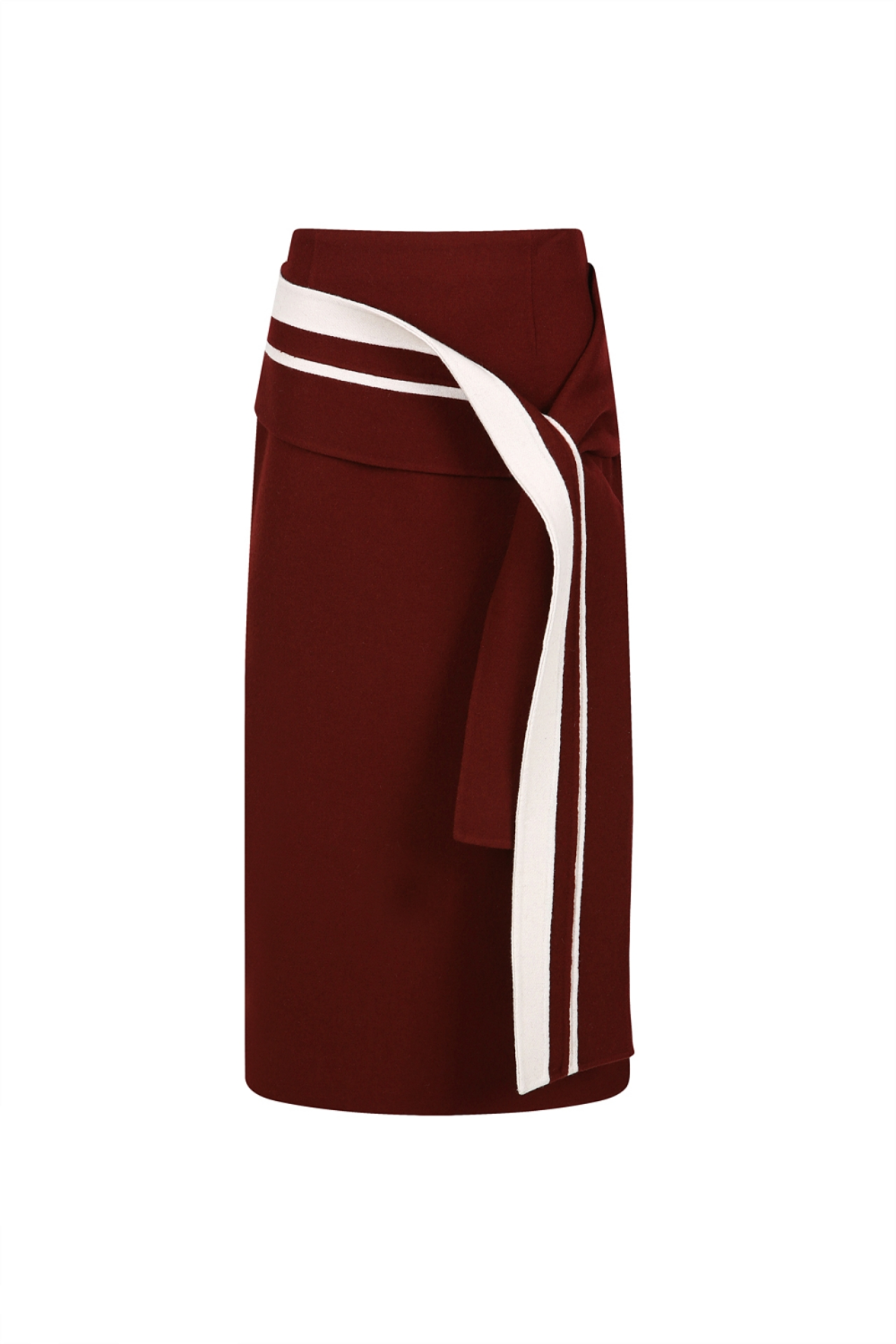 DRAPED SKIRT (W22SK200WN)