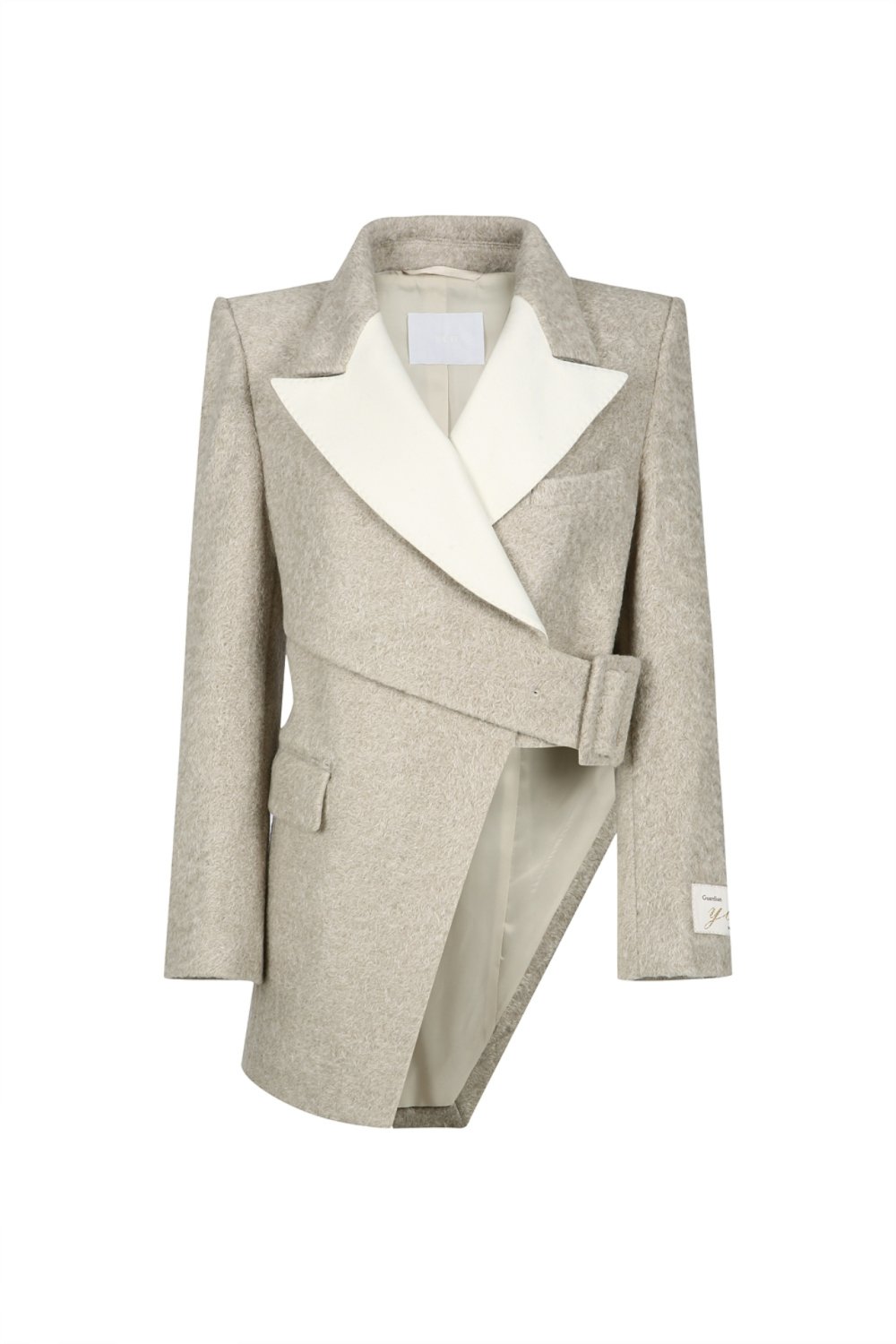 ASSYMETRIC JACKET (W22SU206BE)