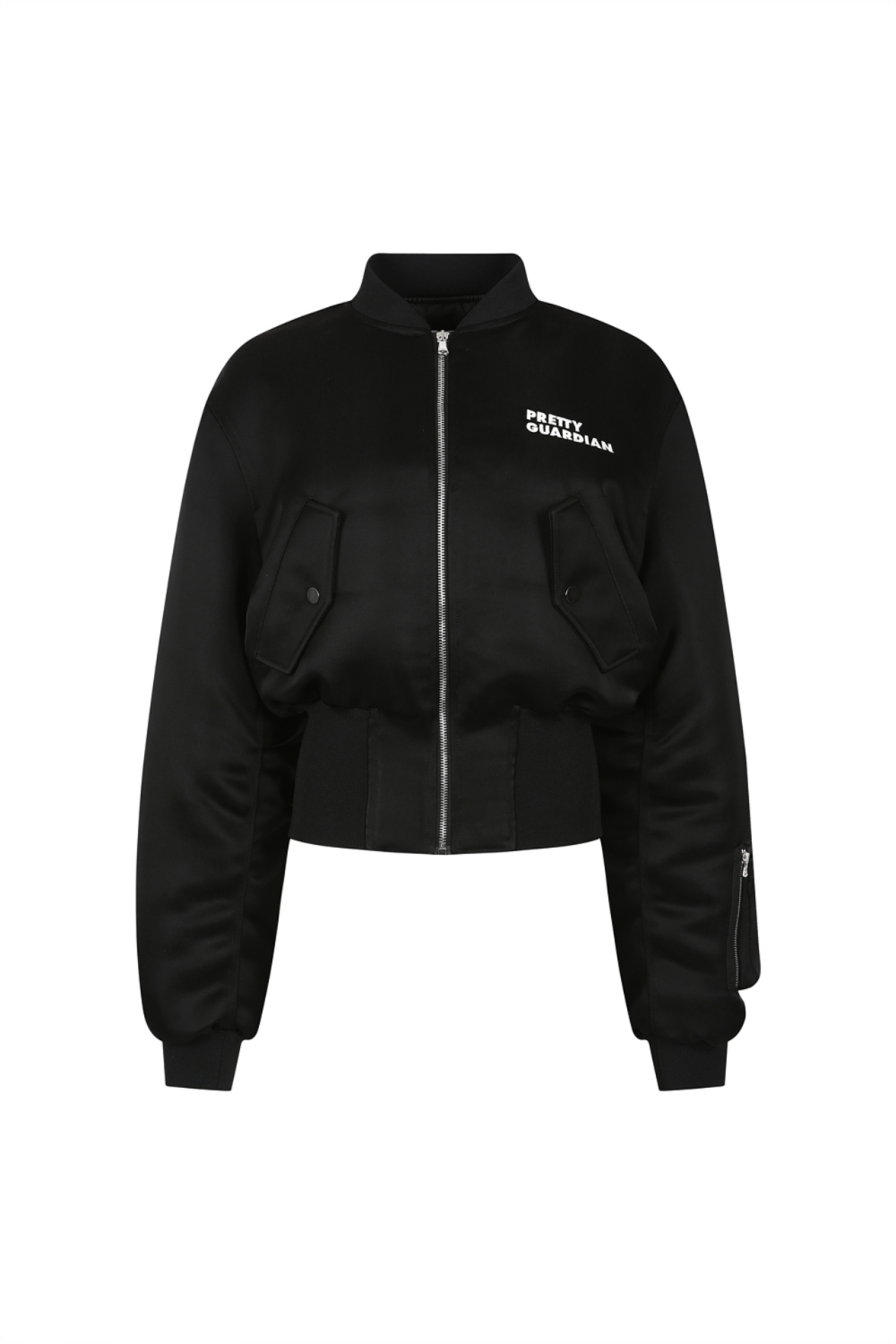 CROPPED BOMBER JACKET (W22OT201BK)