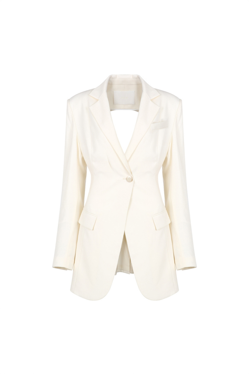 Back Cut-out belted Jacket (21SJK001IV)