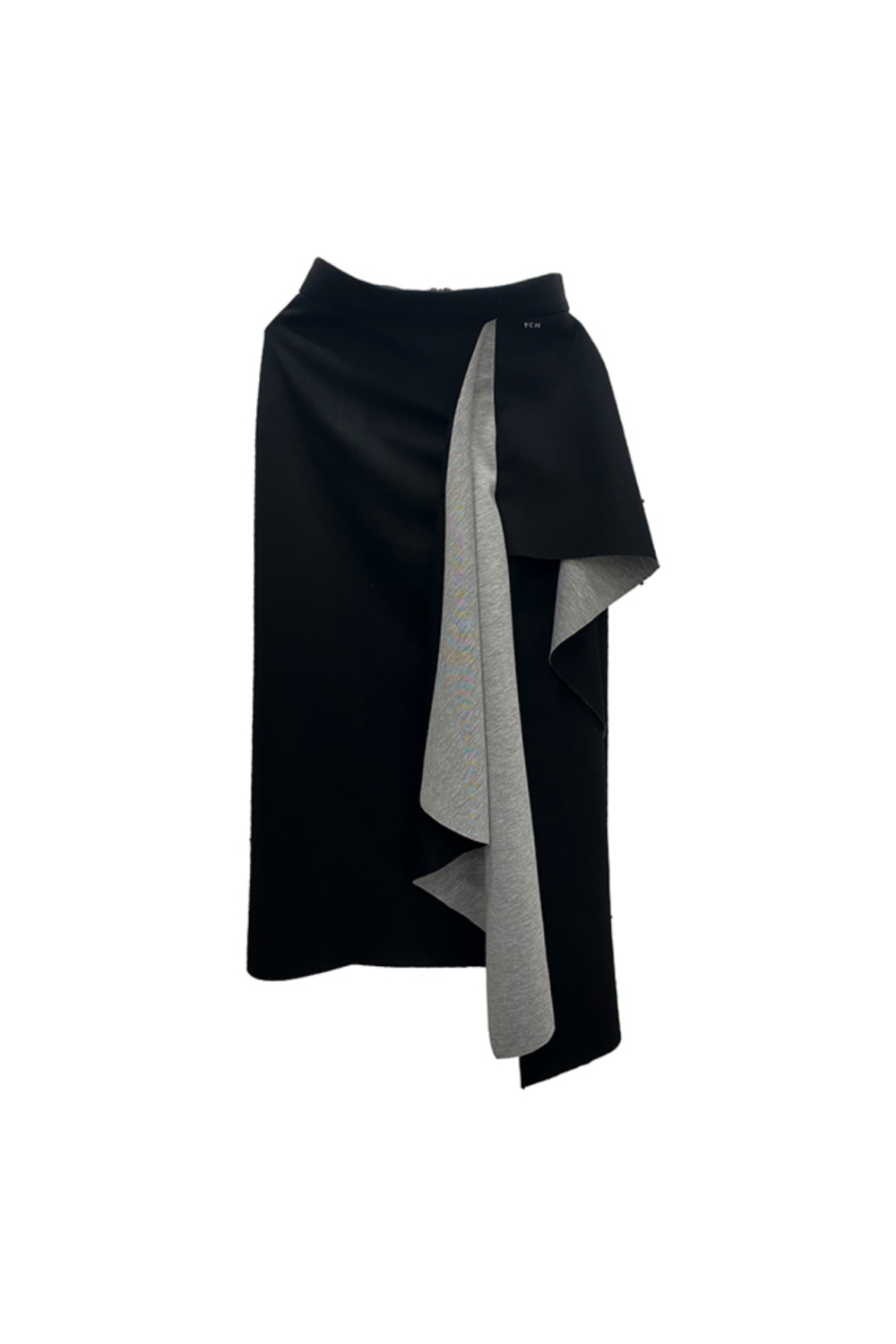 ASYMMETRIC SKIRT (FW21SK003BK)