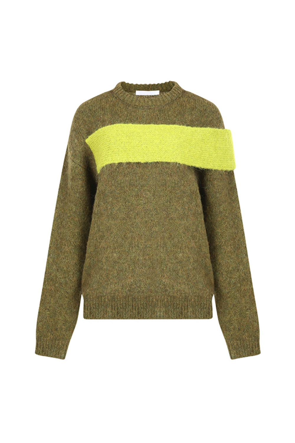 TWISTED DETAIL SWEATSHIRT (FW21KN001OV)