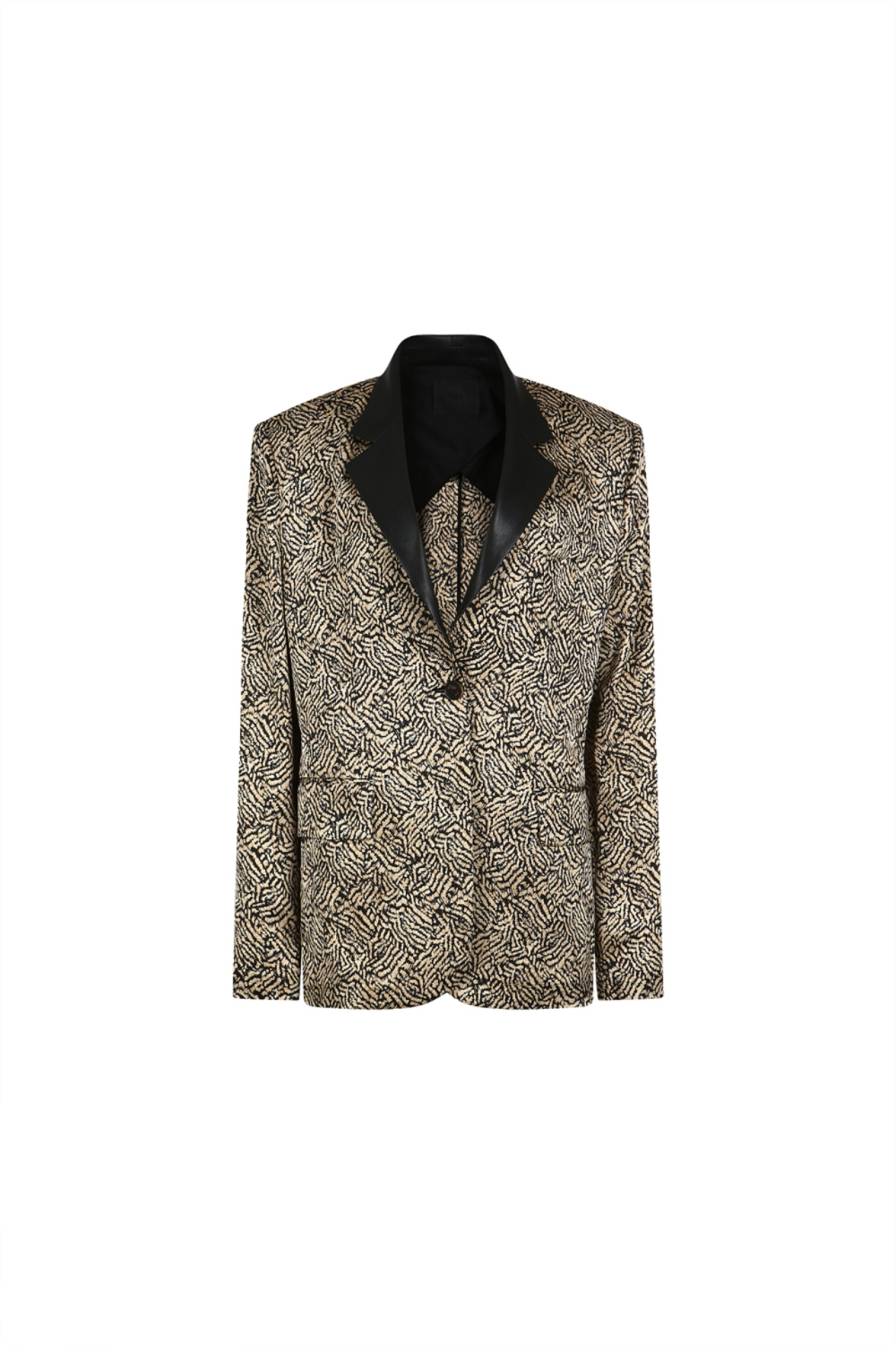 OVERSIZED ONE BUTTON JACKET (PF21JK013GD)