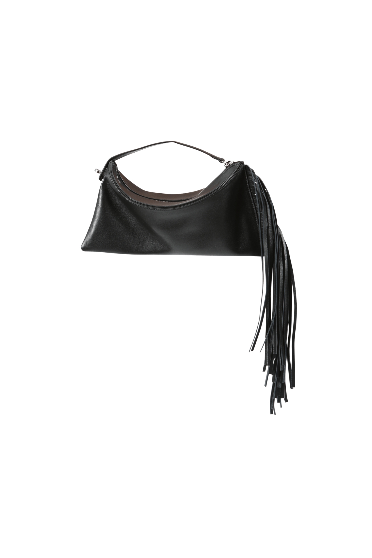 FRINGE MINI HAND BAG (R26AC12041BK)