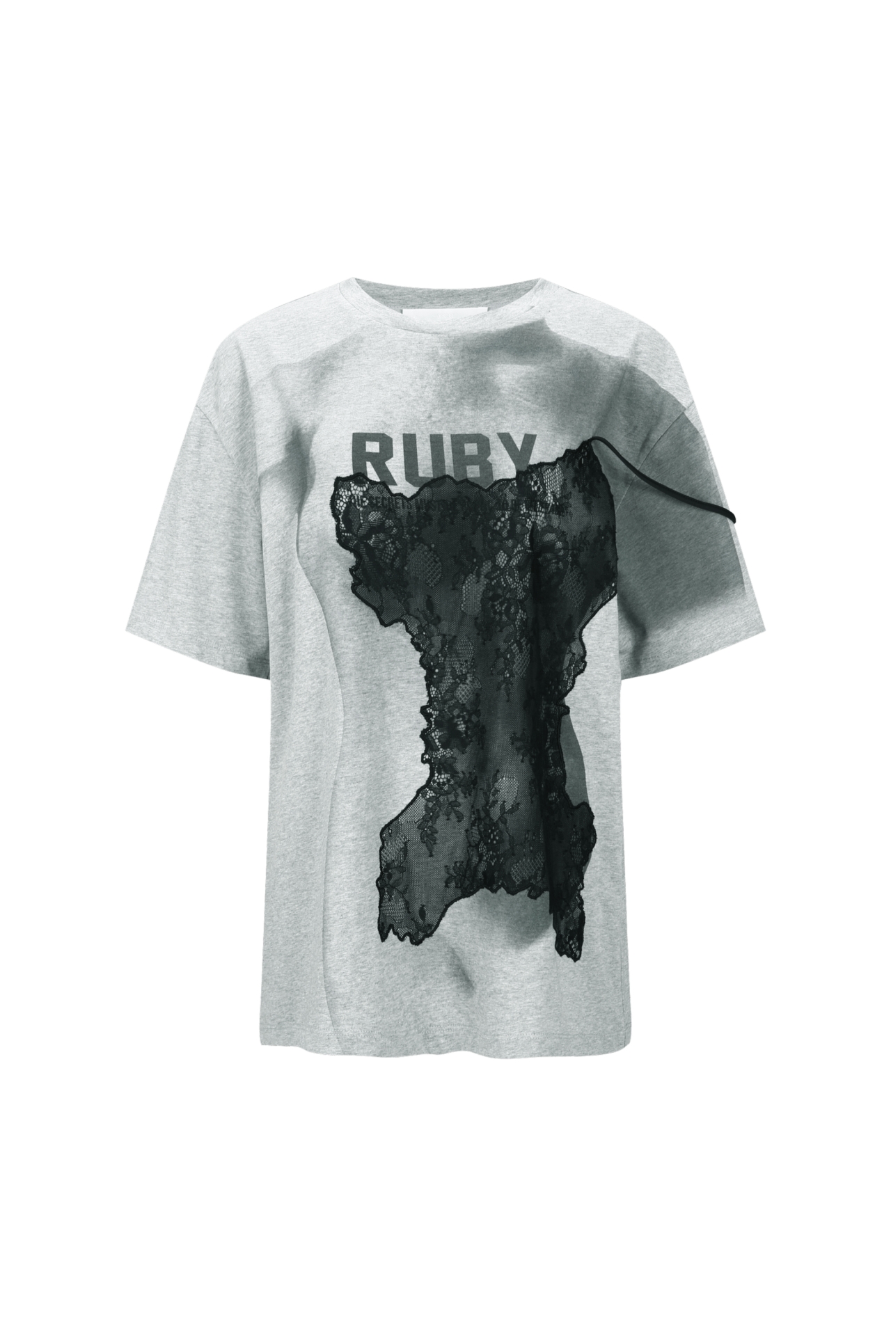 Ruby printed Graphic T-shirt (R26TS11111GY)