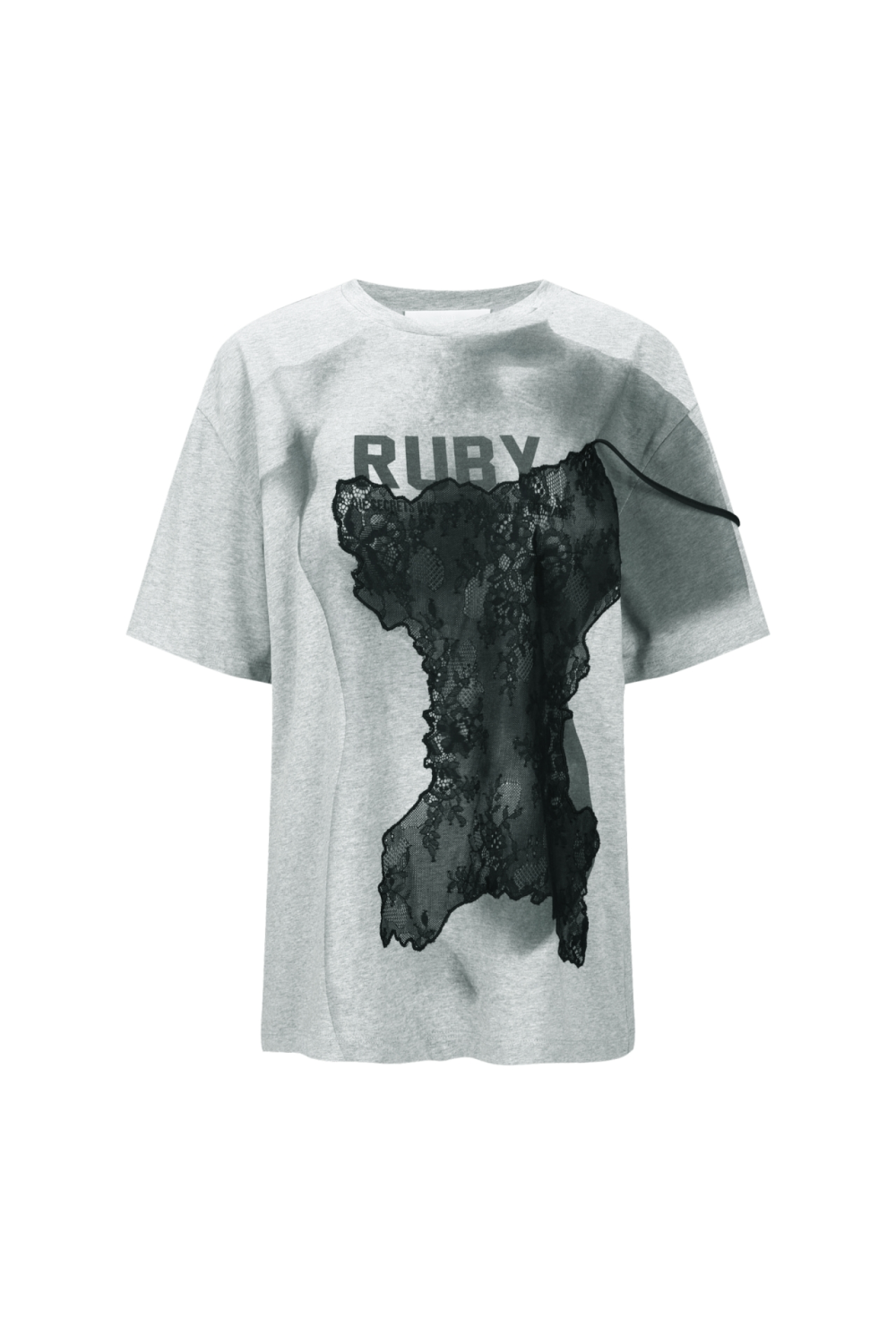 Ruby printed Graphic T-shirt (R26TS11111GY)
