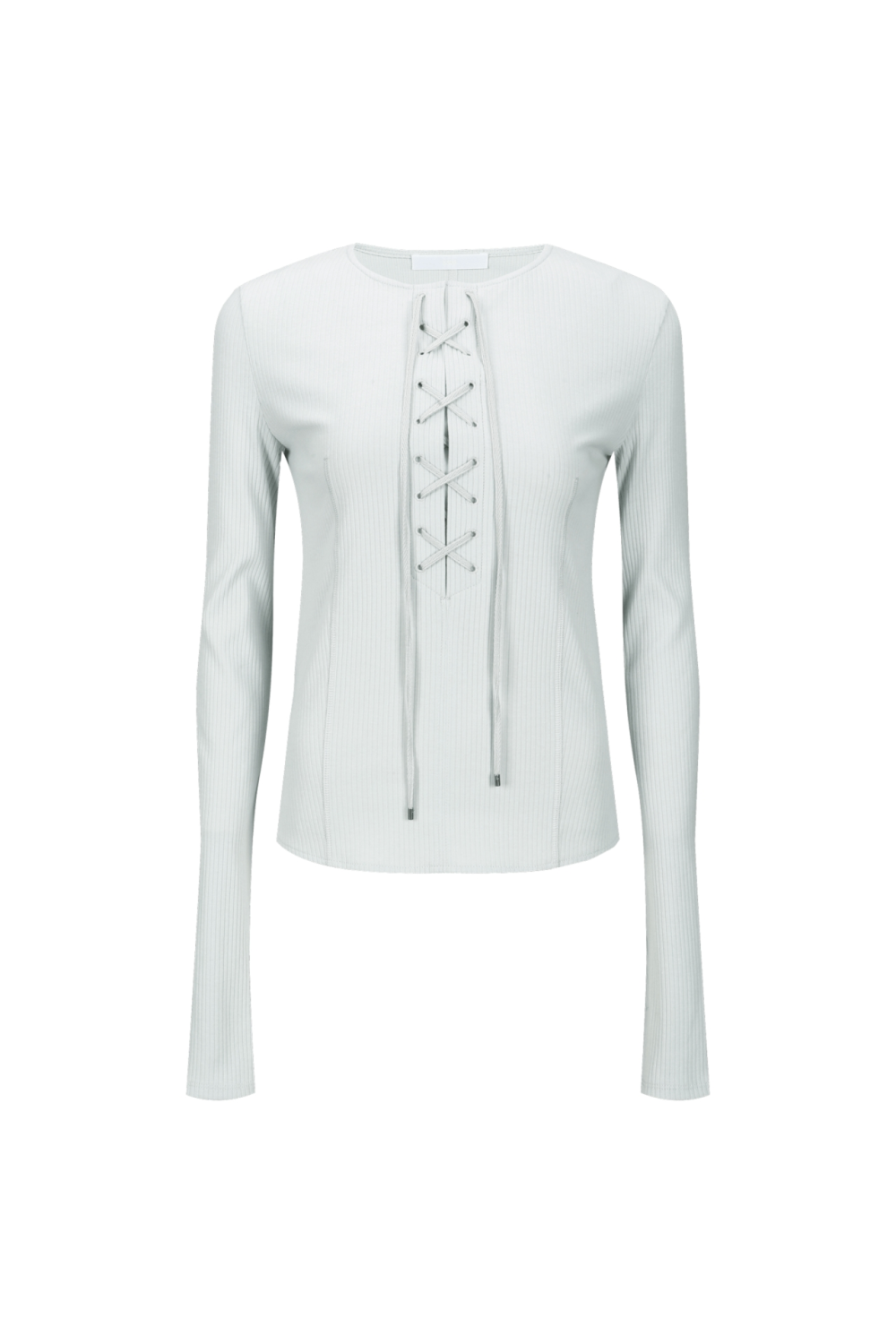 Bow Front Slim Cardigan (R26TO10051GY)