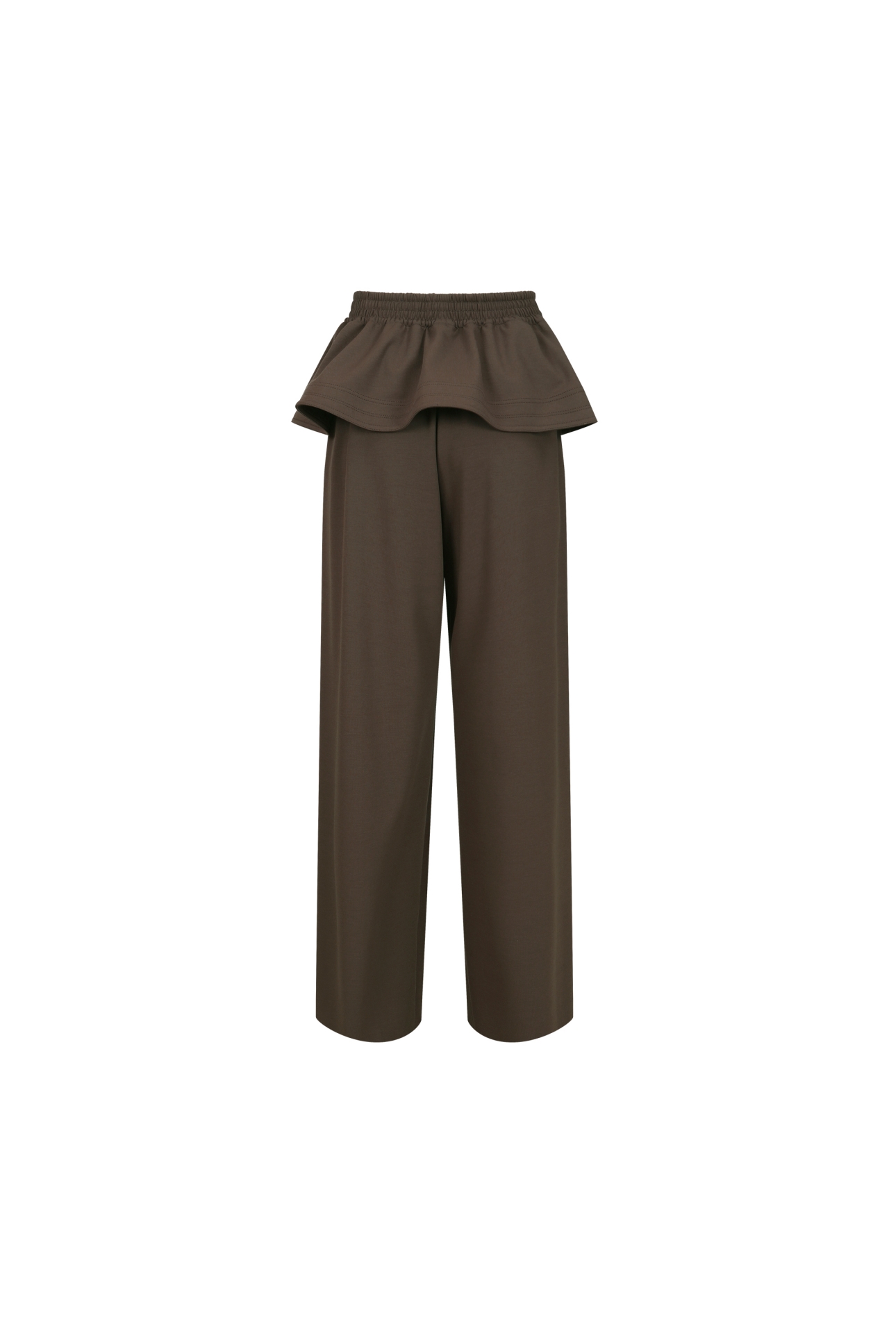 LAYERED RUFFLE PANTS (F26PT5031BR)